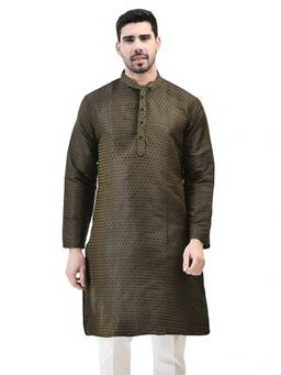 SG LEMAN - Green Men's Kurta