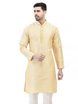 SG LEMAN - Fawn Men's Kurta