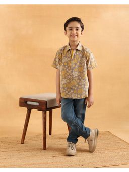 Fabindia - Grey Cotton Shirt