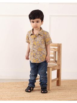 Fabindia - Grey Cotton Shirt