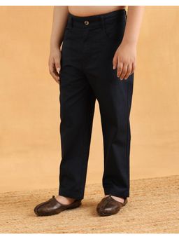 Fabindia - Navy Blue Cotton Skip-About Pant