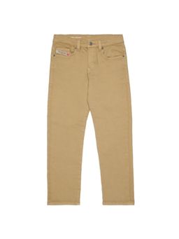 Diesel - Boys Brown Straight-Fit Jeans