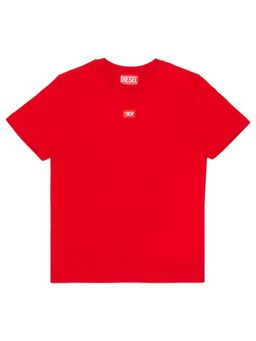 Diesel - Girls Red D Logo Patch T-Shirt