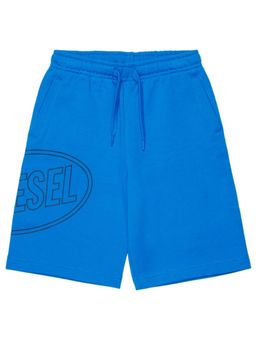 Diesel - Boys Blue Logo-Print Shorts