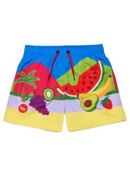 Diesel - Boys Multi-Color Graphic-Print Shorts