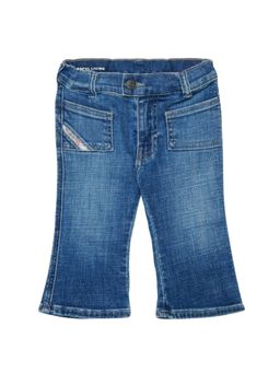 Diesel - Baby Unisex Blue Wide Leg Jeans