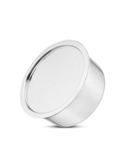 Bergner - Argent Triply Stainless Steel Tope With Lid, 18 Cm, Induction Base, Silver (1)