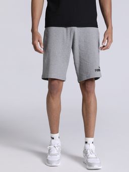 Puma - Essentials Mens Gray Shorts