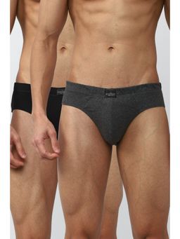 Peter England - Men Black Solid Brief