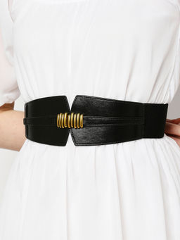 Twenty Dresses by Nykaa Fashion - Black It Feels Different Now Belt