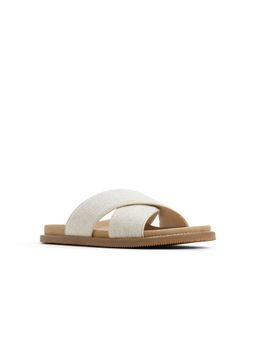 Aldo - MARRINA-IN265 Men Open Off White Cross Strap Sandals
