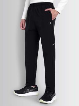 DCYPHR - Men Black Mid Rise Trail Sprint Trackpant