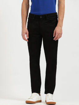 United Colors of Benetton - Black Solid Skinny Fit Jeans