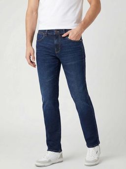 Wrangler - Men Blue Millard Regular Fit Mid Rise Jeans