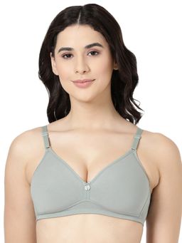 BLOSSOM - Womens Lightly Padded Medium Coverage Soft Cups Green