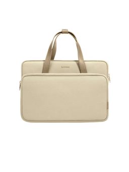 Tomtoc - Unisex Versatile-A12 Laptop Bag with Detachable Strap- Beige