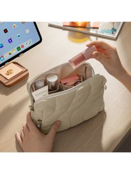 Tomtoc - Unisex Terra-A27 Accessory Natural Sand Pouch