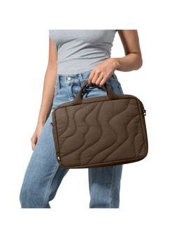 Tomtoc - Unisex Terra-A28 Puffy Laptop Bag-Brown