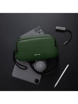 Tomtoc - Unisex Light-T12 Electronic Accessory Pouch, Pro Green