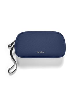 Tomtoc - Unisex Light-T12 Electronic Accessory Pouch Navy Blue