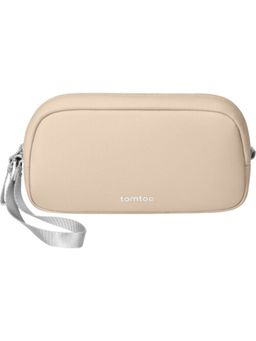Tomtoc - Unisex Light-T12 Electronic Accessory Pouch-Beige