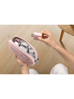 Tomtoc - Unisex Light-T12 Electronic Accessory Pouch Pink