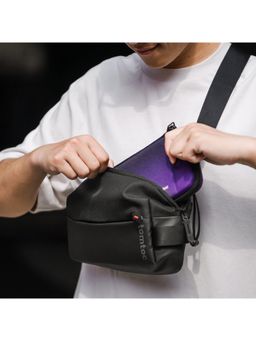 Tomtoc - Unisex Explorer-T21 Crossbody Bag S Black