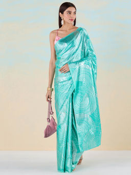 Navyasa By Liva - Celestial Marvel Saree with Unstitched Blouse