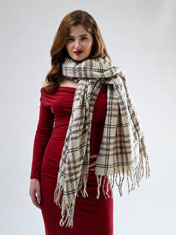 CAZZANO - Womens Viscose Multi-Color Shawl