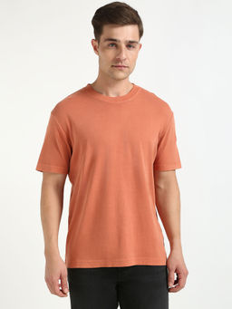 Calvin Klein - Men Coral Solid T-Shirt