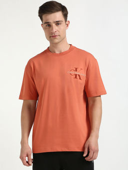 Calvin Klein - Men Coral Solid T-Shirt