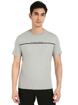 Calvin Klein - Men Grey Stripes T-Shirt