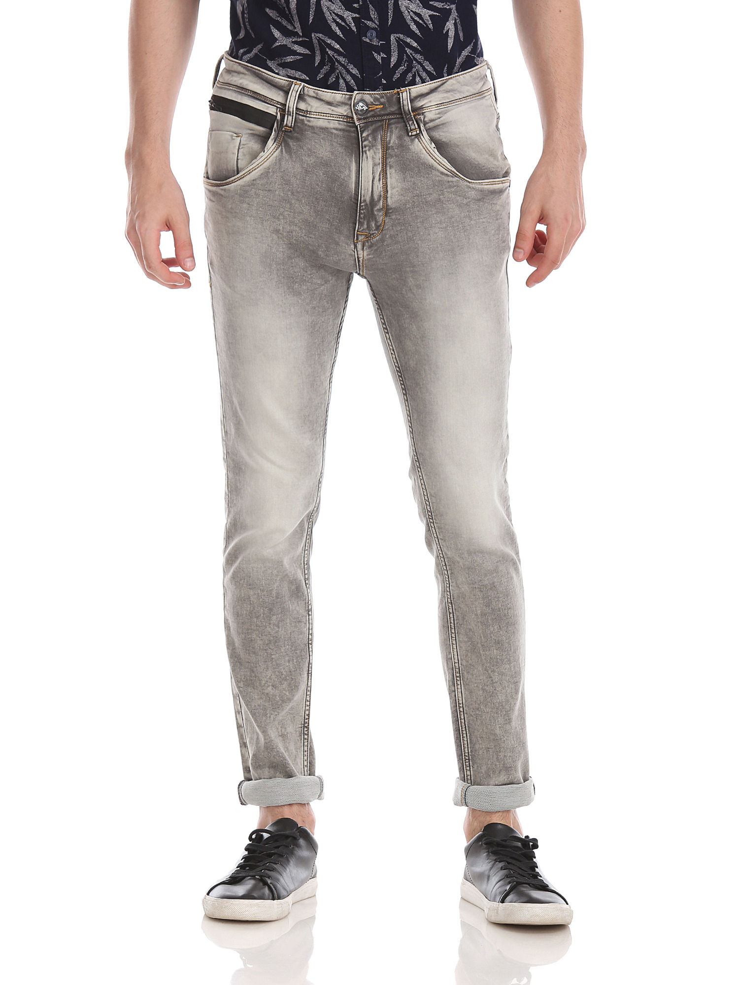 Ed Hardy Jeans : Buy Ed Hardy Grey 