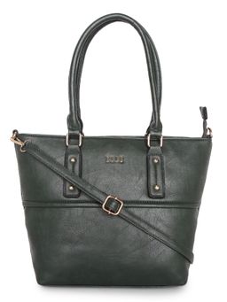 ELLE - Black Solid Tote Bag