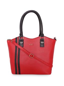 ELLE - Red Solid Tote Bag