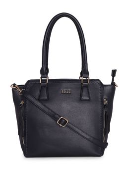 ELLE - Black Solid Tote Bag