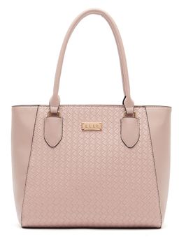 ELLE - Pink Patterned Tote Bag