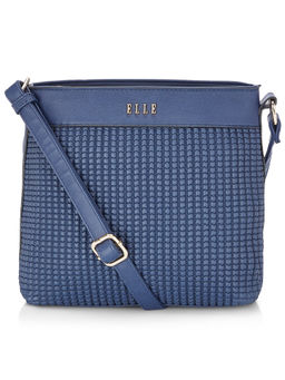 ELLE - Blue Patterned Sling Bag
