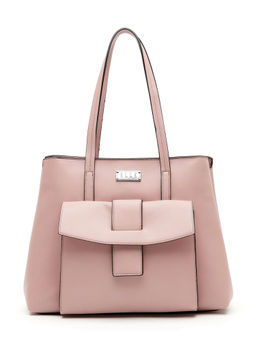 ELLE - Pink Solid Handbag