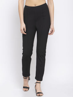 EMBLAZE - Black Solid Pant