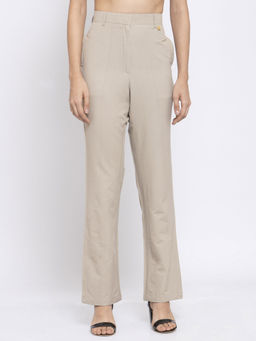 EMBLAZE - Beige Formal Pant