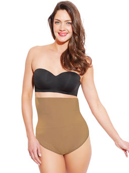 Enamor - Hi-Waist Slimmer, Seamless - Buff