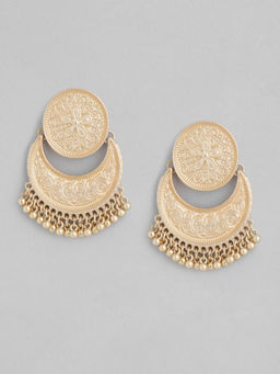 Twenty Dresses by Nykaa Fashion - The Intricacies Of Gold Earrings