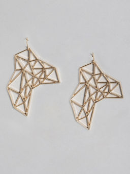 Twenty Dresses by Nykaa Fashion - The Style Triangle Earrings