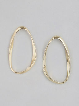 Twenty Dresses by Nykaa Fashion - All In The Oval Earrings