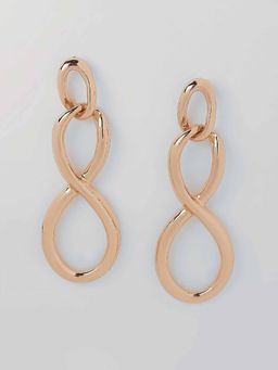 Twenty Dresses by Nykaa Fashion - The Infinity Drop Earrings