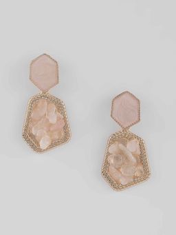 Twenty Dresses by Nykaa Fashion - Strike Me Pink Earrings