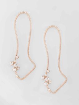 Twenty Dresses by Nykaa Fashion - Pearls On The Way Earrings