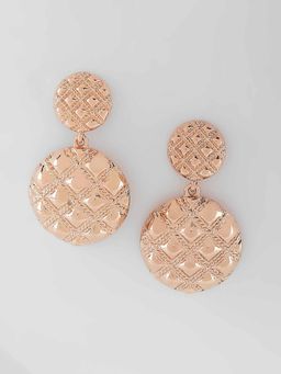 Twenty Dresses by Nykaa Fashion - Cross My Heart Earrings