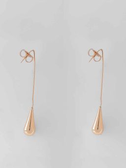 Twenty Dresses by Nykaa Fashion - Drop Of Gold Earrings